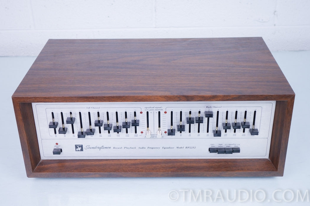 Soundcraftsmen RP2212 Stereo Graphic Equalizer / EQ