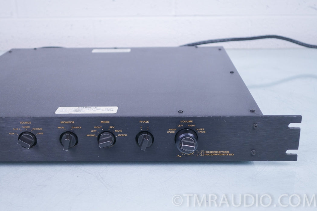 Kinergetics KPA-1 Stereo Preamplifier w/ Phono Stage & Outboard Power Supply