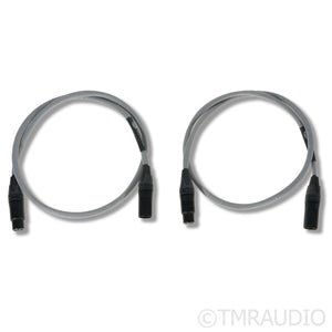 WyWires Silver Series XLR Cables; 3ft