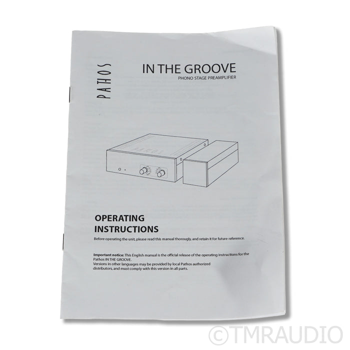 Pathos In the Groove MM / MC Phono Preamplifier