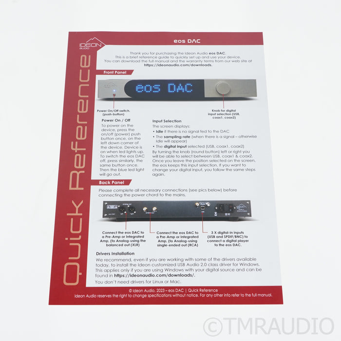 Ideon Audio EOS DAC