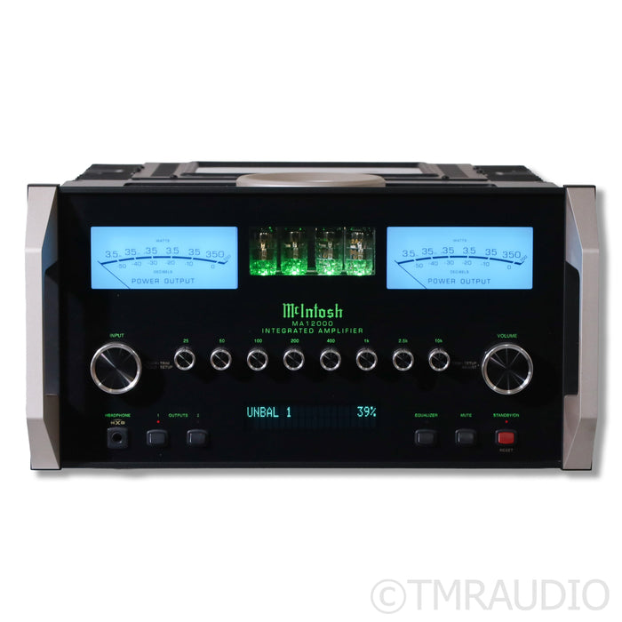 McIntosh MA12000 Hybrid Integrated Amplifier; Built-In DAC; MM/MC Phono