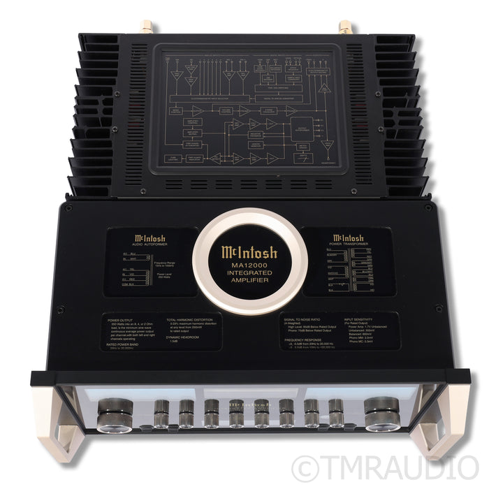 McIntosh MA12000 Hybrid Integrated Amplifier; Built-In DAC; MM/MC Phono