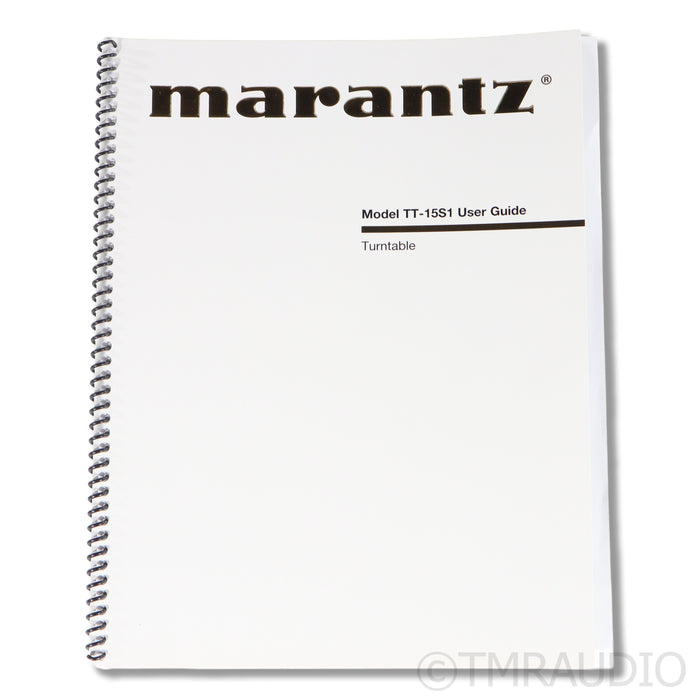 Marantz TT-15S1 Belt-Drive Turntable (No Cartridge)