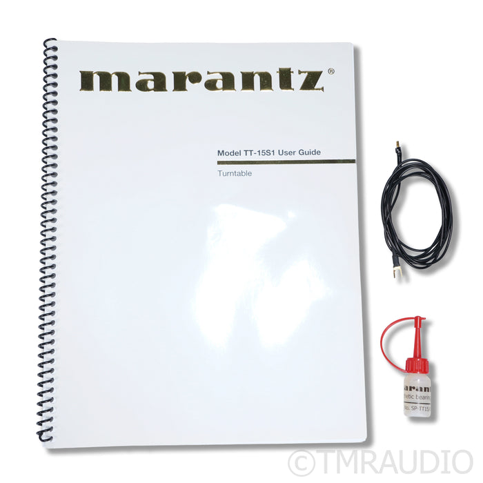 Marantz TT-15S1 Belt Drive Turntable; Clearaudio Virtuoso Wood MM Cartridge