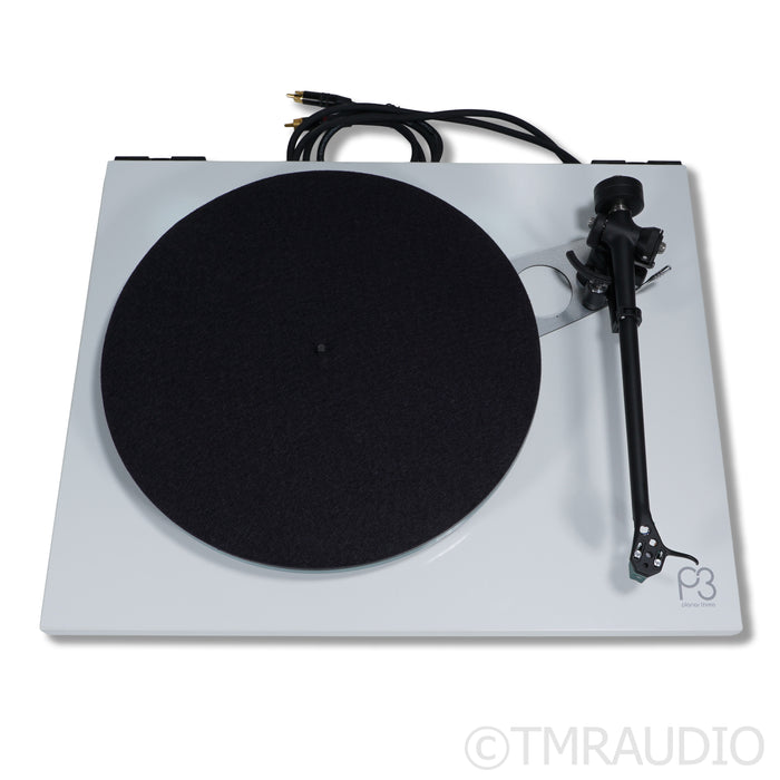 Rega Planar 3 Belt Drive Turntable; Hana EL MC Cartridge