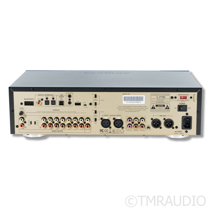 Advance Paris X-P700 Preamplifier; DAC; MM/MC Phono