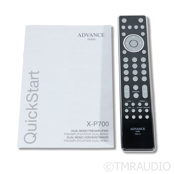 Advance Paris X-P700 Preamplifier; DAC; MM/MC Phono