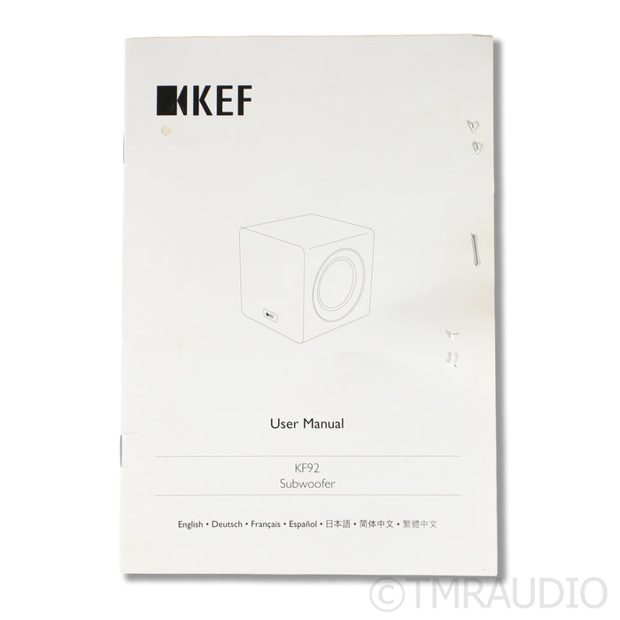 KEF KF92 Subwoofer