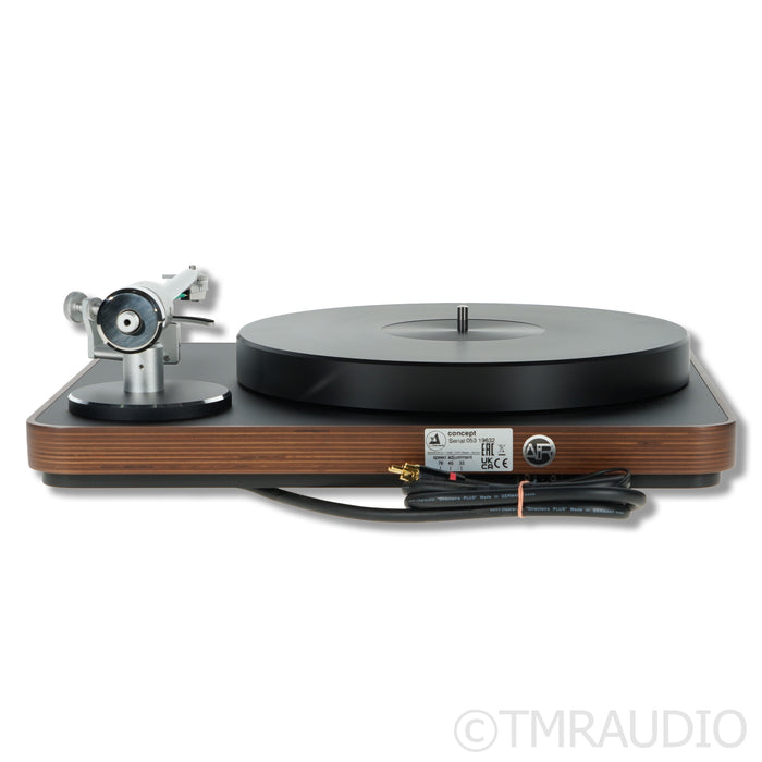 Clearaudio Concept Wood AiR Turntable; Concept V2 MM Cartridge (Open Box)