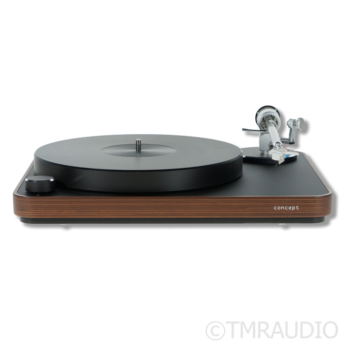 Clearaudio Concept Wood AiR Turntable; Concept V2 MM Cartridge (Open Box)