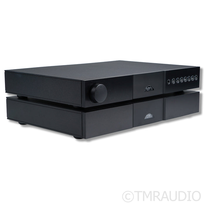 Naim Nait XS 3 Integrated Amplifier; FlatCap XS Power Supply; MM Phono