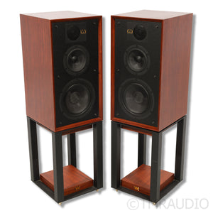 Wharfedale Linton 85th Anniversary Bookshelf Speakers; Stands