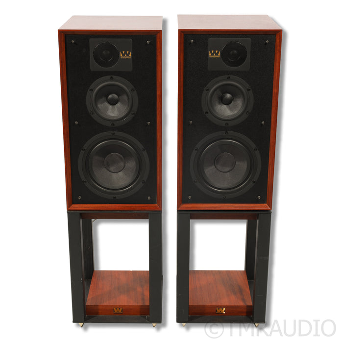 Wharfedale Linton 85th Anniversary Bookshelf Speakers; Stands