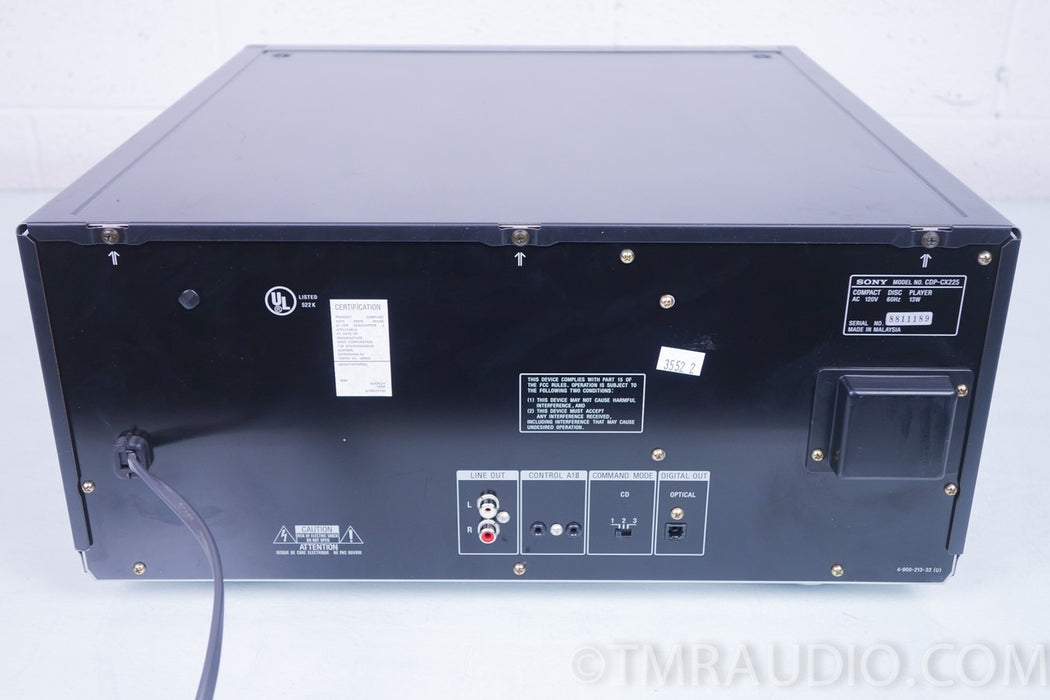 Sony CDP-CX225 200 Disc CD Changer / Player