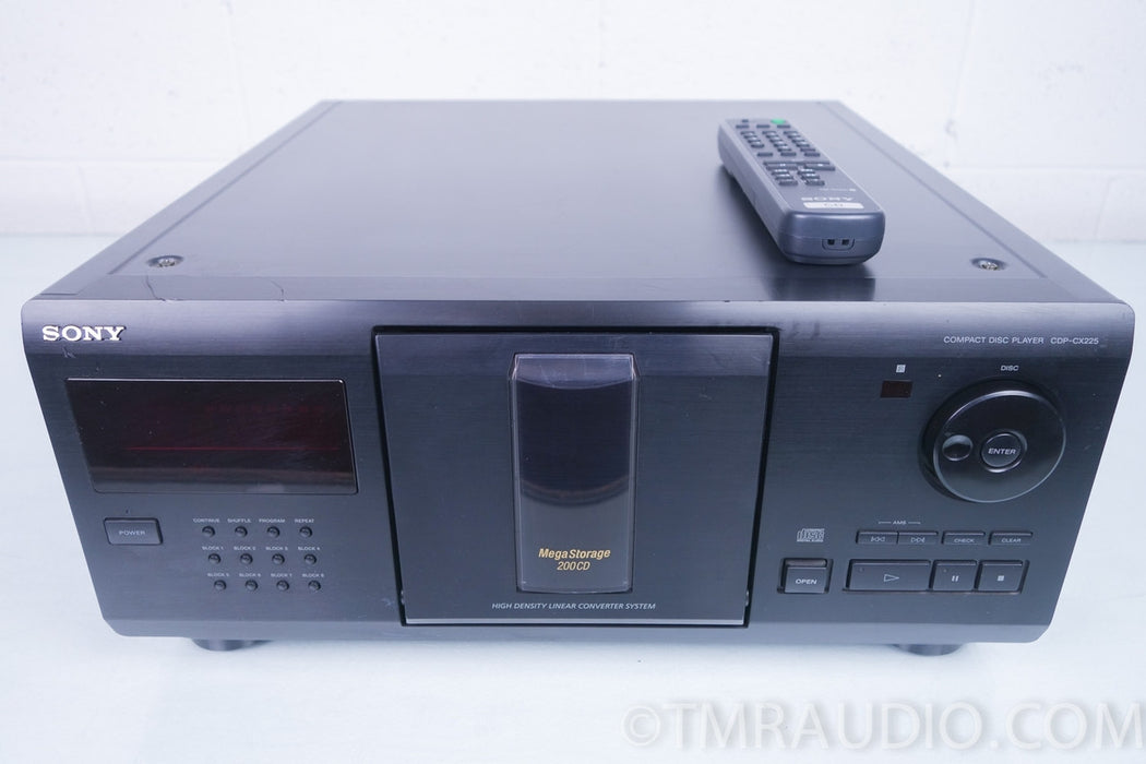 Sony CDP-CX225 200 Disc CD Changer / Player