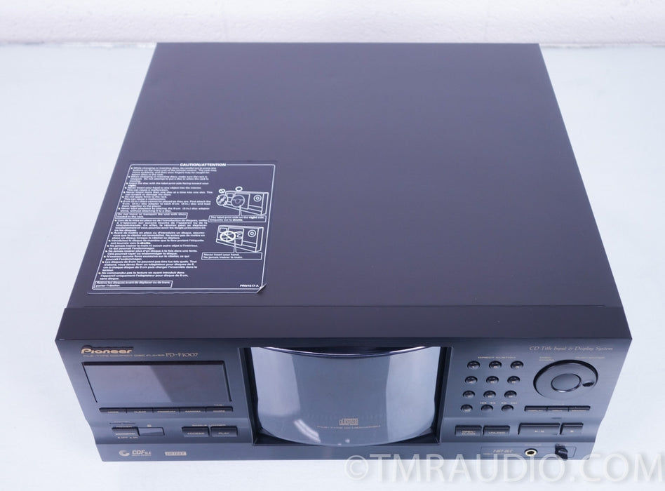 PIONEER PD-F1007 File-Type Compact Disc Player 301 Disc Changer CD player