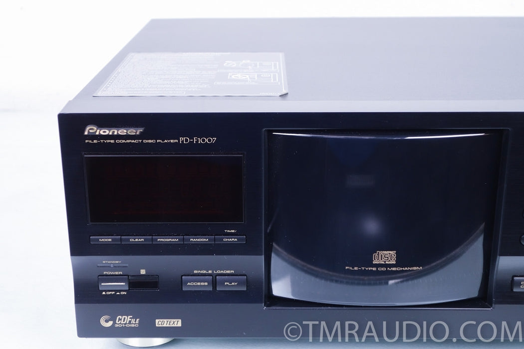 PIONEER PD-F1007 File-Type Compact Disc Player 301 Disc Changer CD player