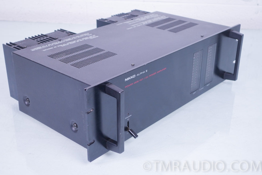 Nikko Alpha III Stereo Power Amplifier