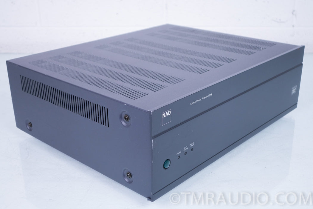 NAD 216 Stereo Power Amplifier / Bridgeable to Mono