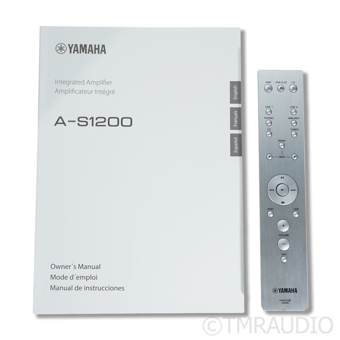 Yamaha A-S1200 Integrated Amplifier; MM/MC Phono