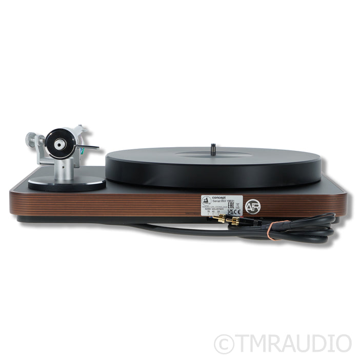 Clearaudio Concept Wood AiR Belt Drive Turntable; No Cartridge (Open Box)