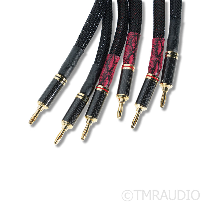 Snake River Audio Takshaka Bi-Wire Speaker Cables; 3.5m