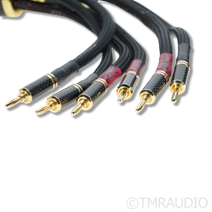 Snake River Audio Takshaka Bi-Wire Speaker Cables; 3.5m