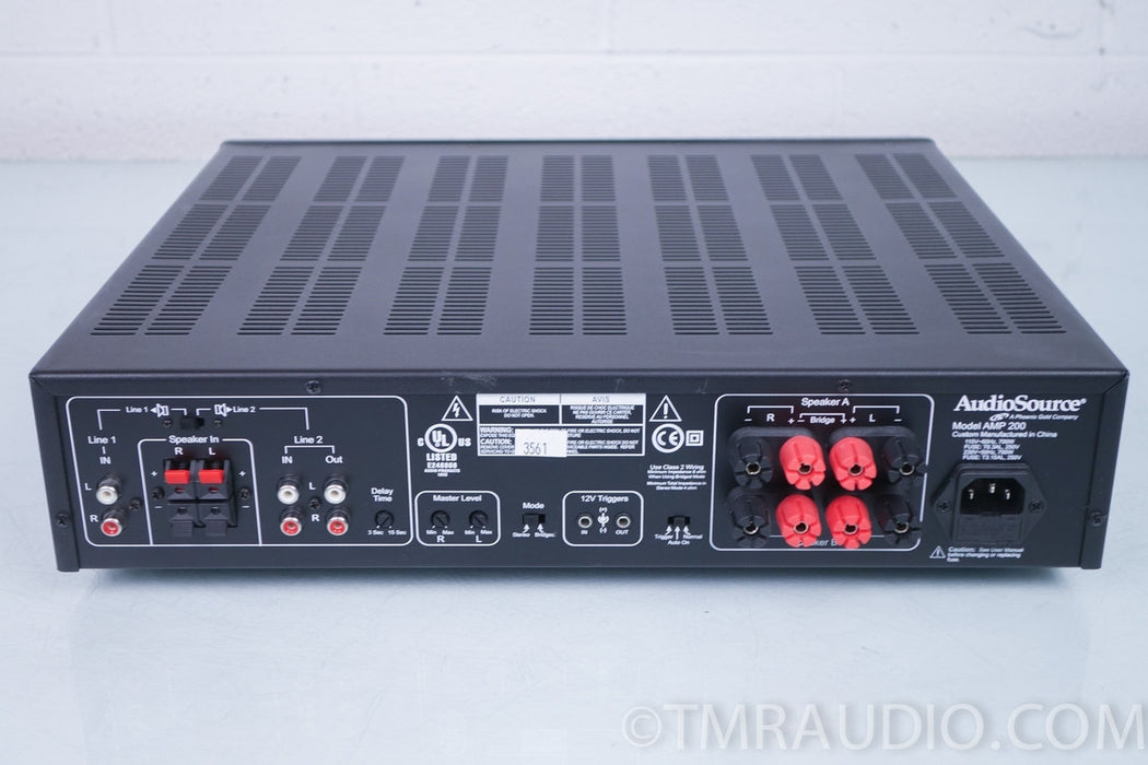 AudioSource Amp 200 High-Current Stereo Amplifier (80 Watts x 2)