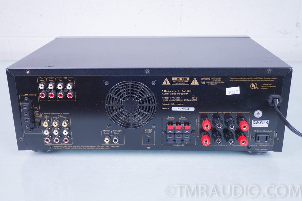 Nakamichi AV-300 Audio Video 5.1-Channel Surround Sound Receiver
