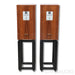 Harbeth C7ES-3 XD Bookshelf Speakers; Walnut; Ton Trager Stands