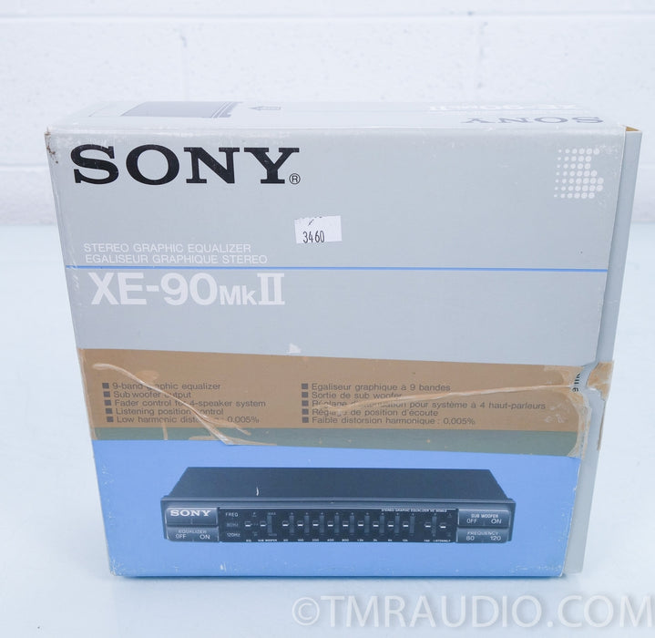 Sony XE-90 mk ii Stereo Graphic Equalizer in Factory Box