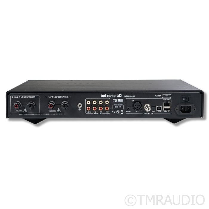 Bel Canto E1X Integrated Amplifier; DAC;  MM/MC Phono