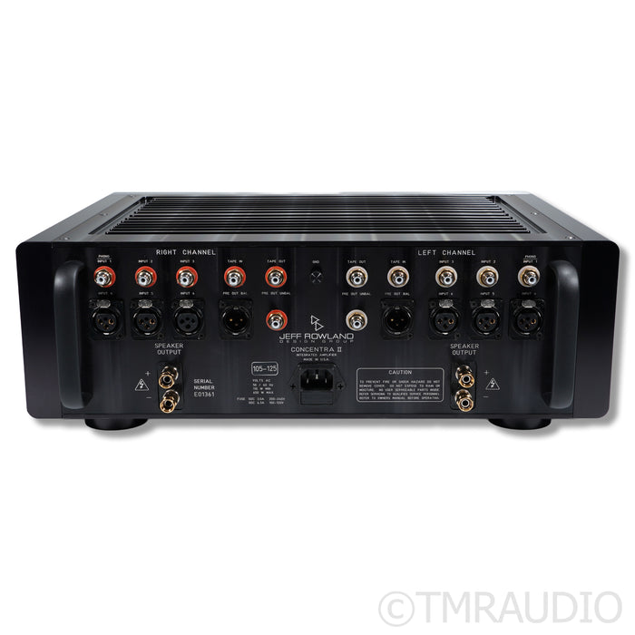 Jeff Rowland Design Concentra 2 Integrated Amplifier
