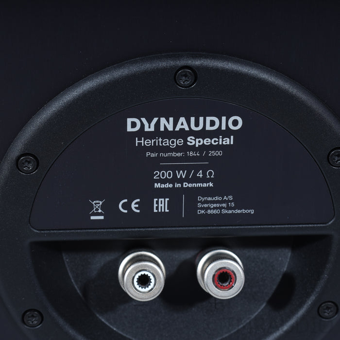 Dynaudio Heritage Special Bookshelf Speakers; Stands