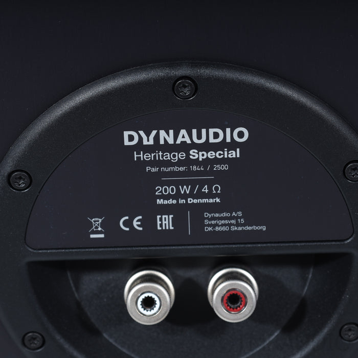 Dynaudio Heritage Special Bookshelf Speakers; Stands