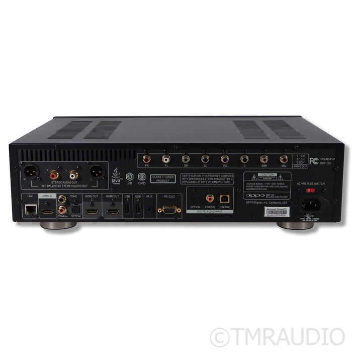 Oppo BDP-105 Universal Disc / Blu-Ray Player