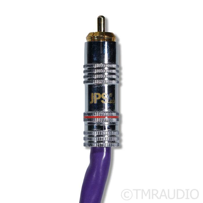 JPS Labs Superconductor Q RCA Cables; 1m