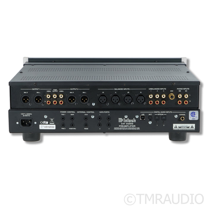McIntosh C47 Preamplifier; Built-In DAC; MM/MC Phono