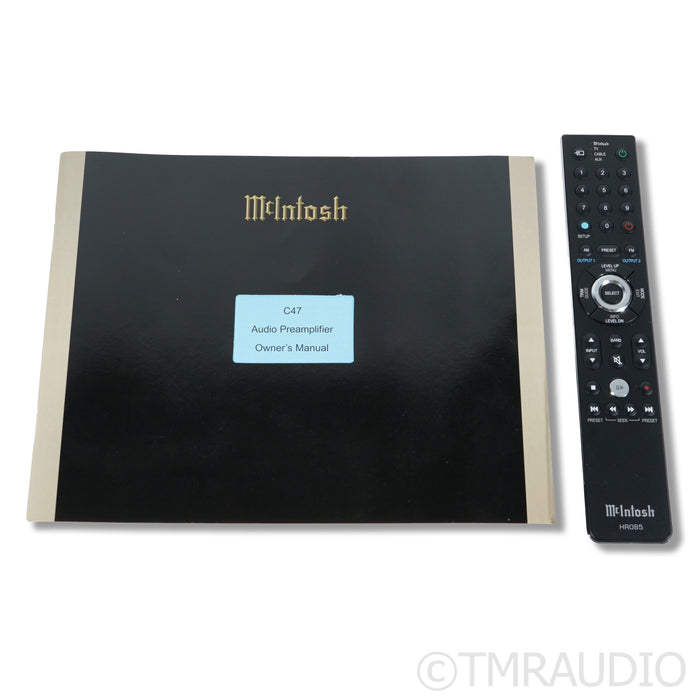 McIntosh C47 Preamplifier; Built-In DAC; MM/MC Phono