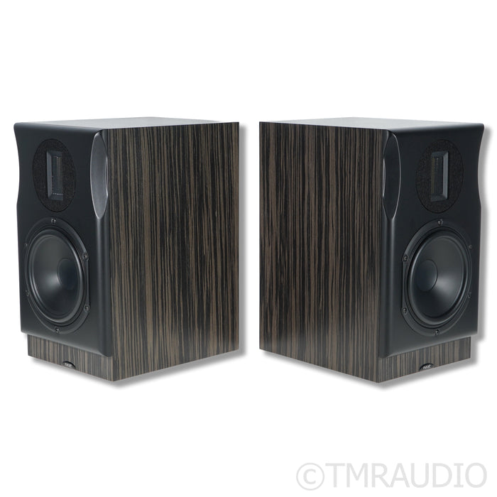 Neat Acoustics Majistra Bookshelf Speakers; Ebony Macassar
