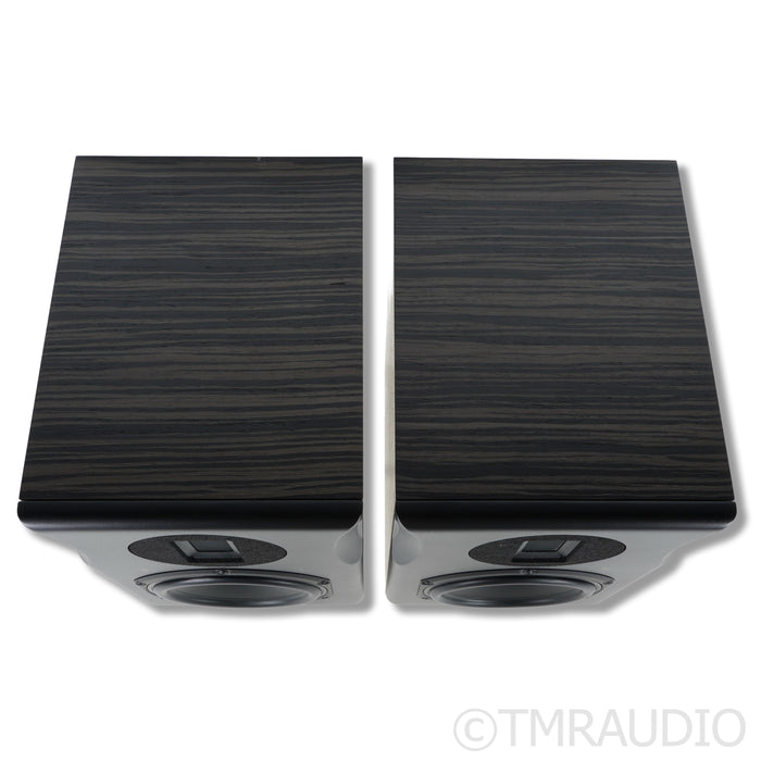 Neat Acoustics Majistra Bookshelf Speakers; Ebony Macassar
