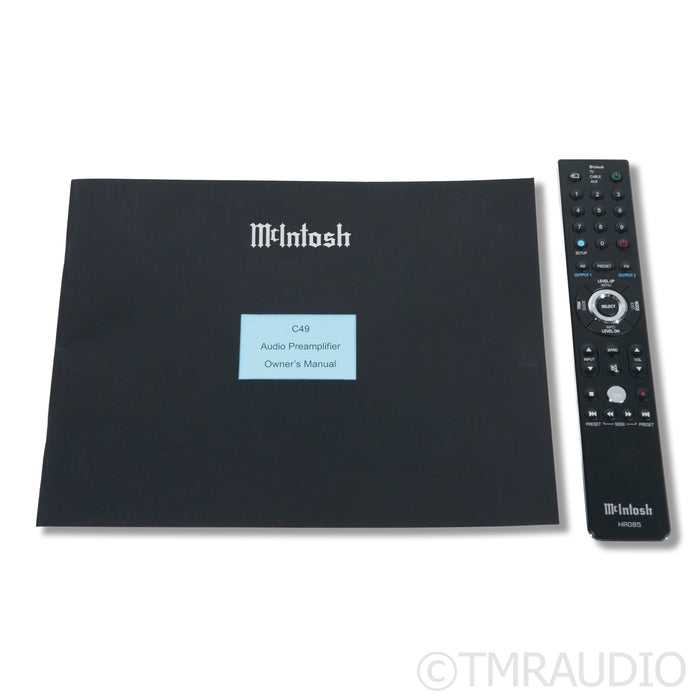 McIntosh C49 Preamplifier; Built-In DAC; MM/MC Phono
