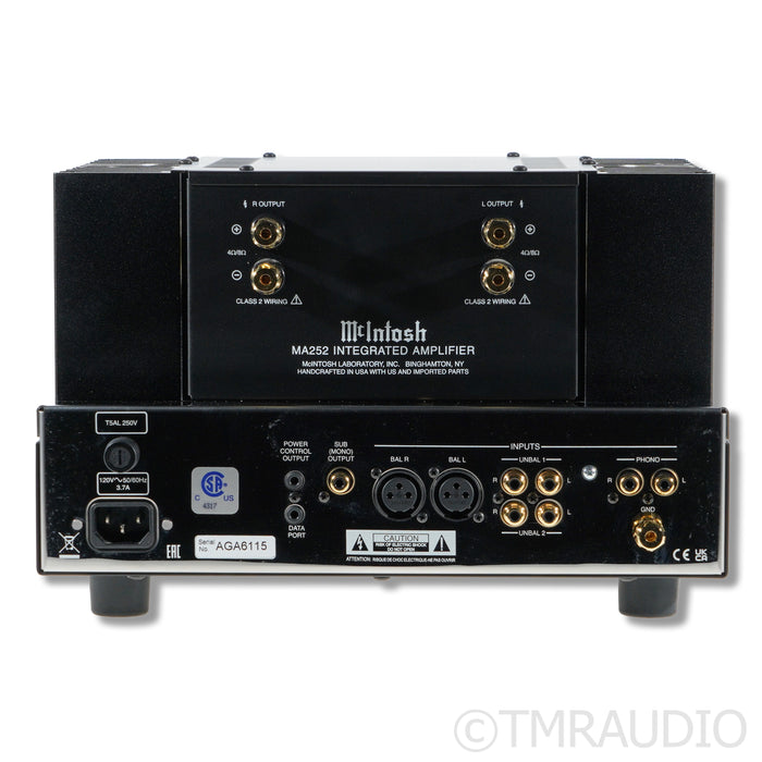 McIntosh MA252 Hybrid Integrated Amplifier; MM Phono