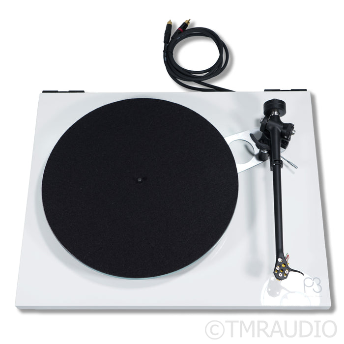 Rega Planar 3 Belt-Drive Turntable; RB330 Tonearm; Rega Exact 2 MM Cartridge