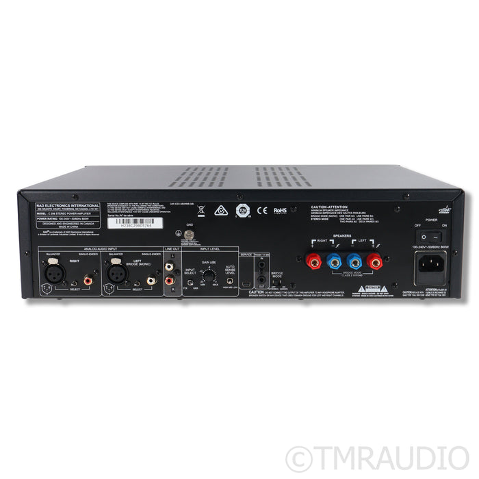 NAD C298 Mono/Stereo Power Amplifier