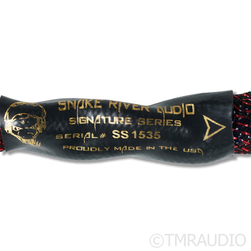 Snake River Audio Signature Series Speaker Cables; 2m