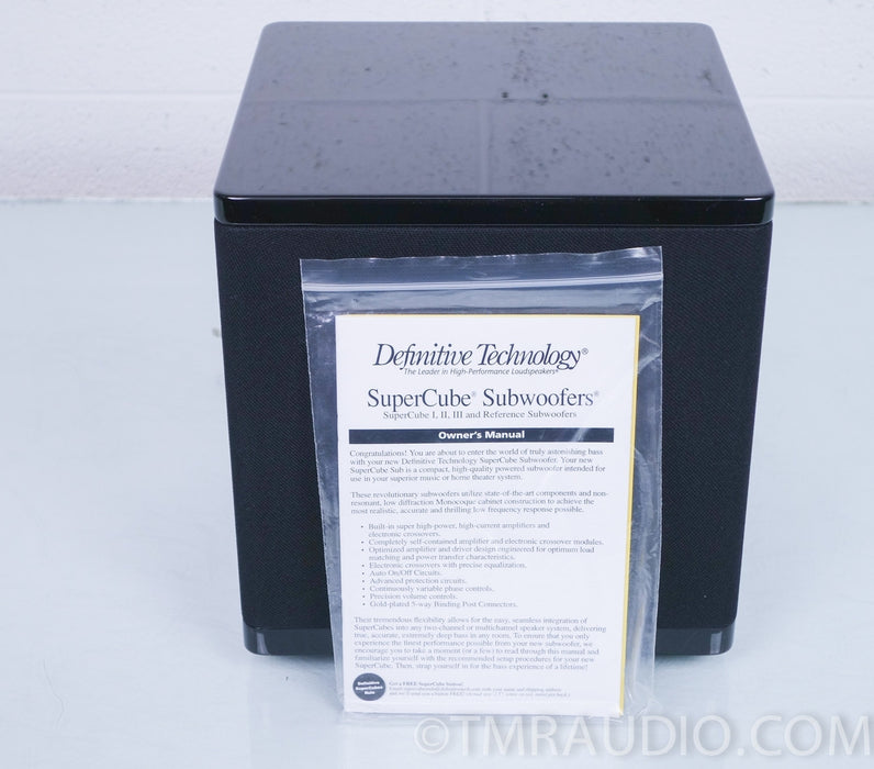 Definitive Technology PowerField SuperCube III Subwoofer in Factory Box