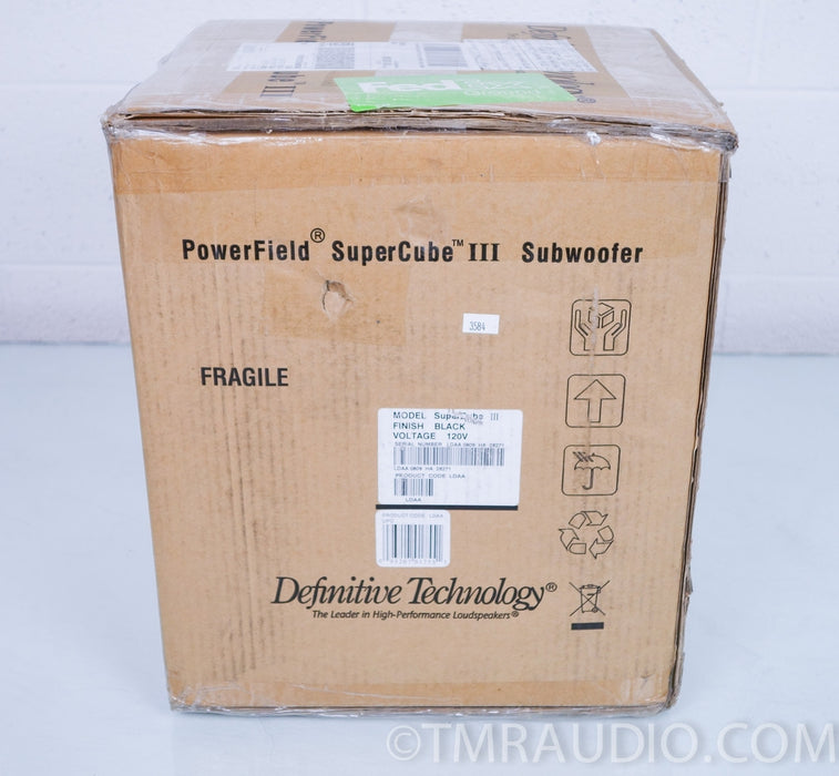 Definitive Technology PowerField SuperCube III Subwoofer in Factory Box