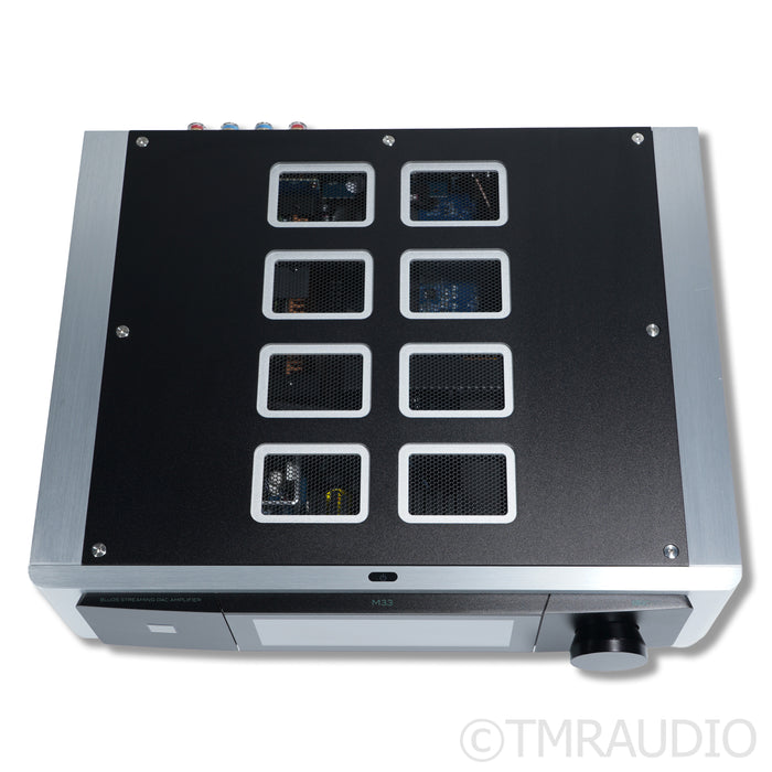 NAD M33 v1 BluOS Streaming Integrated Amplifier; Built-In DAC; MM/MC Phono
